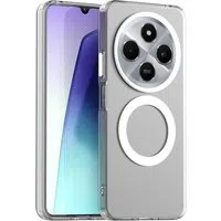 Custodia MagSafe per Xiaomi Poco C75 / Redmi 14C, Techsuit, CandyCase, Bianca — 3