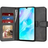 Custodia per Huawei P30 lite New Edition / P30 lite, Techsuit, Diary Book, Nera — 3