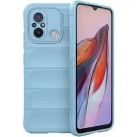 Custodia per Xiaomi Redmi 12C, Techsuit, Magic Shield, Blu — 3