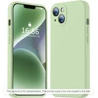 Custodia MagSafe per Apple iPhone 17 Pro, Techsuit, SoftFlex, Verde Chiaro — 3
