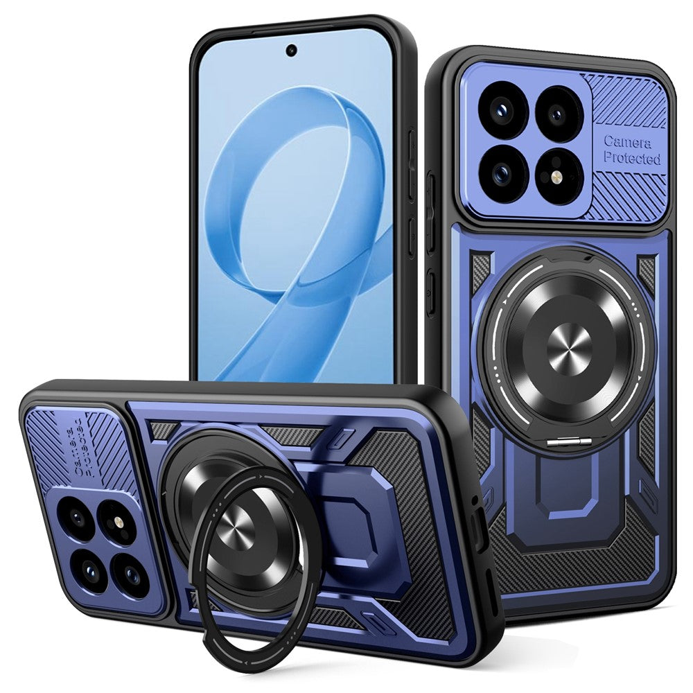 Techsuit Custodia per Xiaomi Poco F8 Pro, Techsuit, RuggedCam, Blu