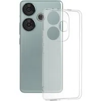 Custodia per Xiaomi Poco F6, Techsuit, Chiara, Trasparente — 3