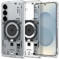 Custodia MagSafe per Samsung Galaxy S25 S931, Spigen, Ultra Hybrid Neo One, Trasparente ACS09470 — 3