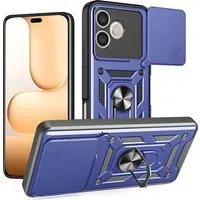 Custodia per Honor 600 Lite, Techsuit, CamShield, Blu — 3