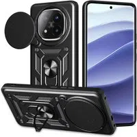 Custodia per Xiaomi Redmi Note 14 Pro+ 5G, Techsuit, CamShield, Nera — 3