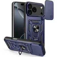 Custodia per Apple iPhone 17 Pro Max, Techsuit, CamShield, Blu — 3