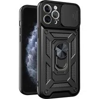 Custodia per Apple iPhone 11 Pro Max, Techsuit, CamShield, Nera — 3