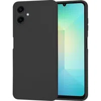 Custodia per Samsung Galaxy A06 A065, Techsuit, SoftFlex, Nera — 3