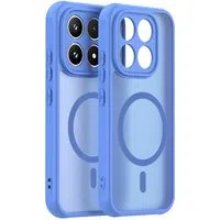 Custodia MagSafe per Xiaomi 17, Techsuit, HaloFrost II, Blu — 3