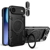 Custodia per Apple iPhone 17 Air, Techsuit, CamGuard Pro, Nera — 3