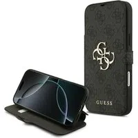 Custodia per Apple iPhone 17 Pro Max, Guess, 4G Metal Logo, Nera — 3