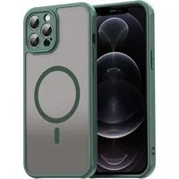 Custodia MagSafe per Apple iPhone 12 Pro, Techsuit, HaloFrost II, Verde — 3