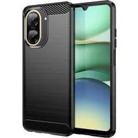 Custodia per Xiaomi Redmi A5 4G (Standard), Techsuit, Carbonio, Nera — 3
