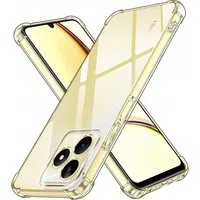 Custodia per Realme Note 50 / C51, Techsuit, Shockproof Clear, Trasparente — 3