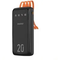 Batteria Esterna Dudao K6Pro+, 20000mAh, 10W, 1 x Lightning - 1 x microUSB - 1 x USB-A - 1 x USB-C, Nera — 3
