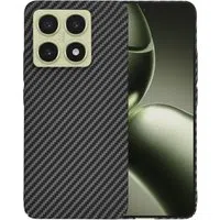Custodia per Xiaomi 14T, Techsuit, Carbonite FiberShell, Nera — 3