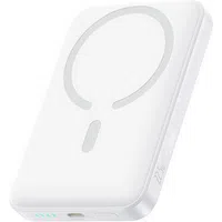 Batteria Esterna Wireless Baseus EnerFill FM11 Ultra-Mini, 10000mAh, 22.5W, PD + FQI, 1 x QI - 1 x USB-C, Bianca P1008210E213-00 — 3