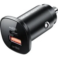 Caricabatterie Auto Acefast B1, 38W, 3A, 1 x USB-A - 1 x USB-C, Nero — 3