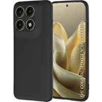 Custodia per Motorola Edge 70 Pro, Techsuit, SoftFlex, Nera — 3
