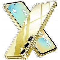 Techsuit Custodia per Samsung Galaxy S24 FE S721, Techsuit, Shockproof Clear, Trasparente — 2