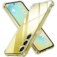 Custodia per Samsung Galaxy S24 FE S721, Techsuit, Shockproof Clear, Trasparente — 3