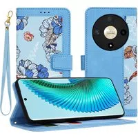 Custodia per Honor Magic6 Lite, Techsuit, FlipCraft, Blu — 3