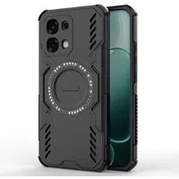 Custodia MagSafe per Oppo A6 Pro 5G / A6 Pro 4G, Techsuit, ArmorMag, Nera — 3