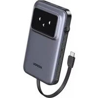 Batteria Esterna UGREEN PB511 Uno, 10000mAh, 30W, QC + PD, 1 x USB-A - 2 x USB-C, Grigio — 3