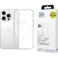 Custodia MagSafe per Apple iPhone 16 Pro Max, 3MK, Armor MagCase, Trasparente — 3