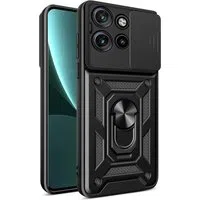 Custodia per Motorola Edge 50 Neo, Techsuit, CamShield, Nera — 3