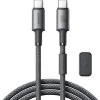 Cavo Dati e Ricarica USB-C - USB-C Joyroom S-A50, 60W, 1.2m, Grigio — 3