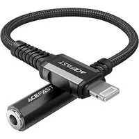 Adattatore Audio Lightning - 3.5mm Acefast C1-05, Nero — 3