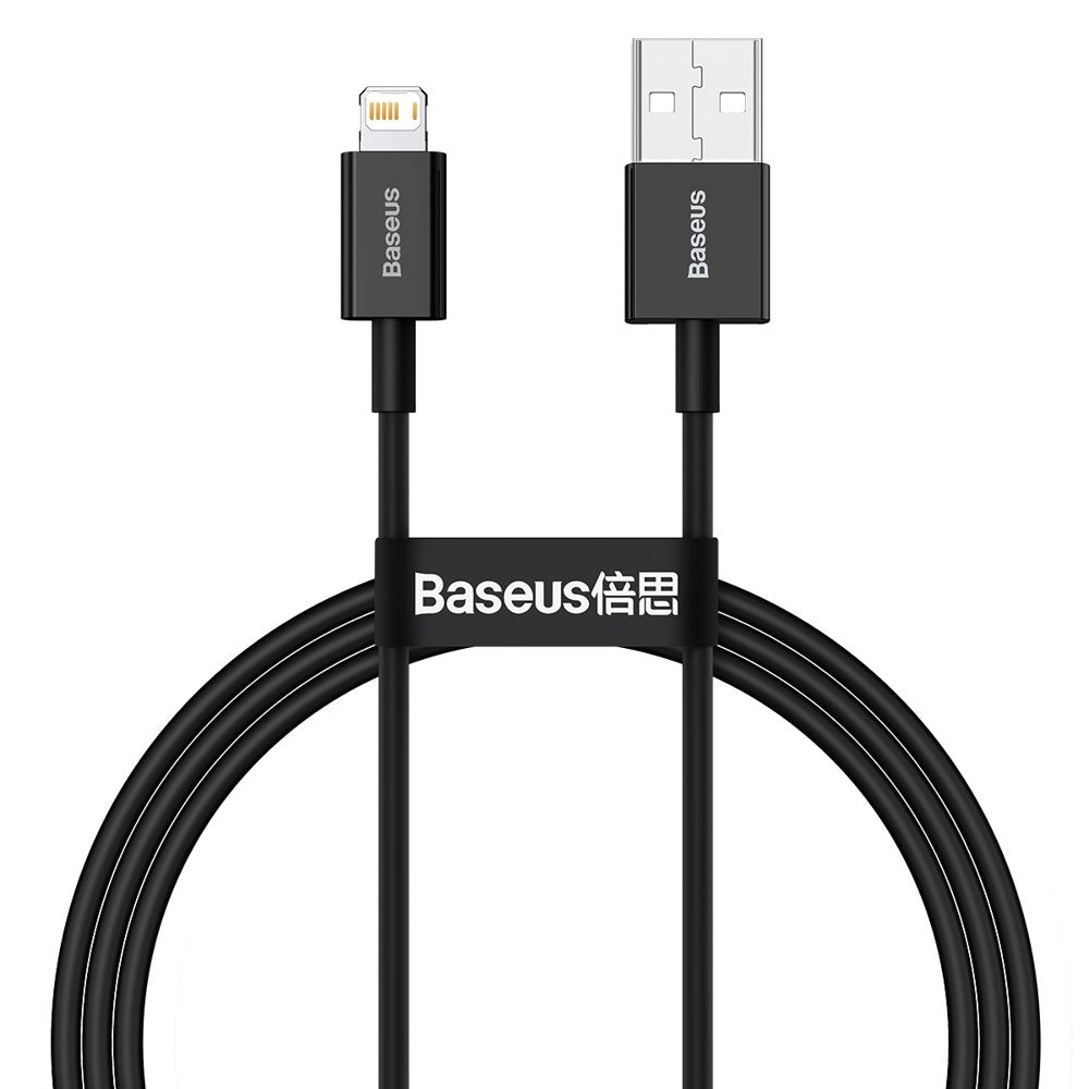 Cavo Dati e Ricarica USB-A - Lightning Baseus Superior Series, 20W, 1m, Nero CALYS-A01