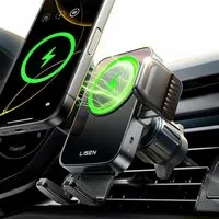 Caricabatterie Auto Wireless Lisen W605, 15W, 1.67A, Nero YL0225030014 — 3