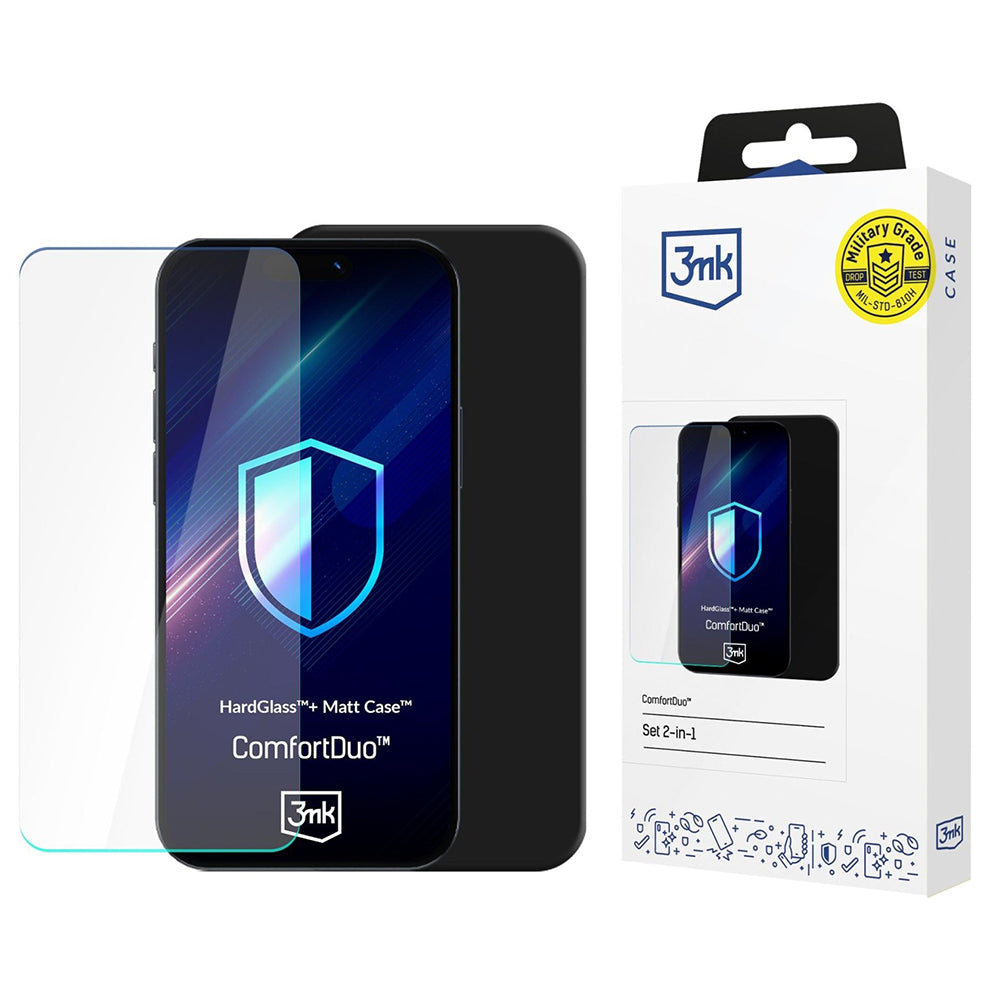 3MK Custodia per Samsung Galaxy S26 S942, 3MK, ComfortDuo, Nera