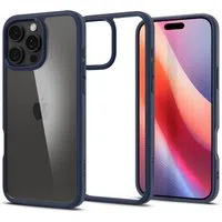 Custodia per Apple iPhone 16 Pro, Spigen, Ultra Hybrid, Blu Navy ACS08126 — 3