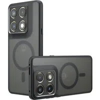 Custodia MagSafe per Motorola Edge 70 Pro, Techsuit, PureFrost, Nero Satinato — 3