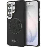 Custodia MagSafe per Samsung Galaxy S26 Ultra S948, Guess, Logo Perforato, Nera — 3