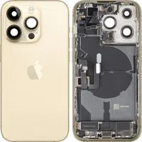 Copri Batteria Apple iPhone 14 Pro, Con Scocca Centrale, Parti Complete, Oro, Swap Premium — 3