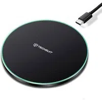 Caricabatterie Wireless Rete Techsuit CHWR031 Premium, 15W, 1.67A, Nero — 3