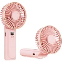 Ventilatore Portatile Techsuit M12, Rosa — 3
