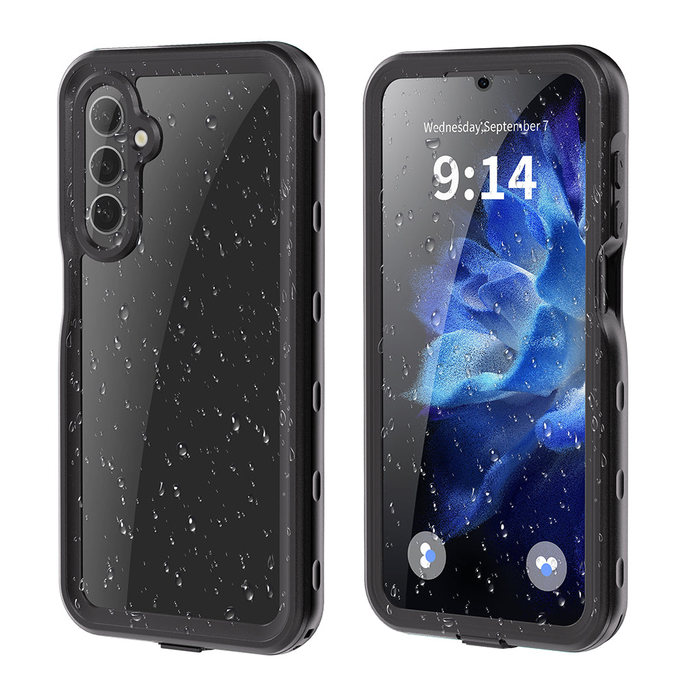 Custodia Waterproof per Samsung Galaxy A16 5G A166 / A16 4G A165, ShellBox, Nera