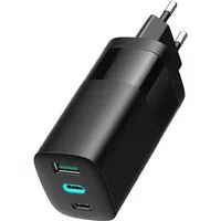 Caricabatterie Rete HAVIT UC10, 65W, 3A, 1 x USB-A - 2 x USB-C, Nero — 3