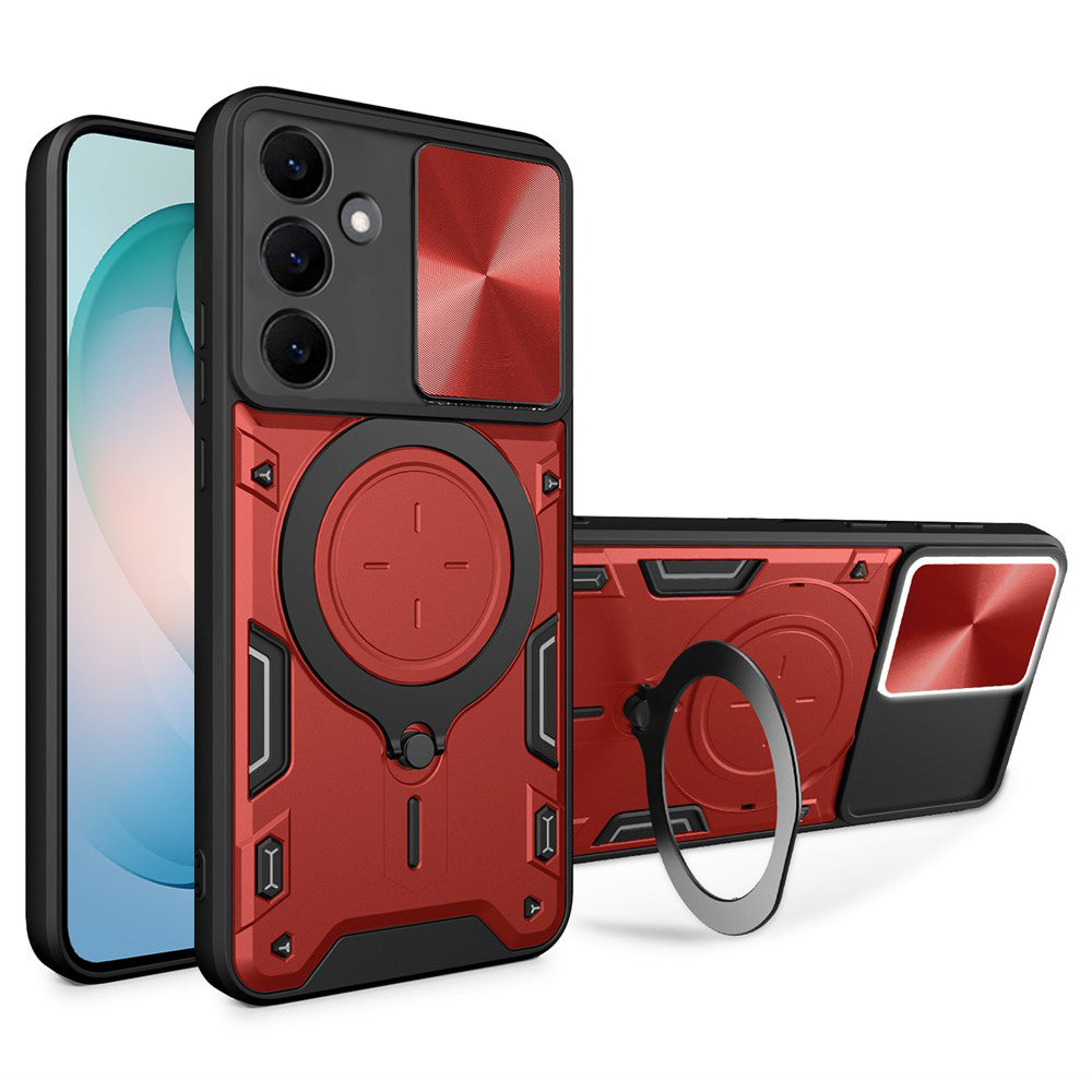 Techsuit Custodia per Samsung Galaxy S26 Plus S947, Techsuit, CamGuard Pro, Rossa