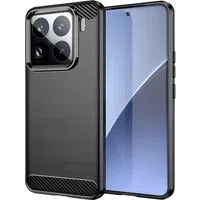 Custodia per Xiaomi 15 Pro, Techsuit, Carbonio, Nera — 3