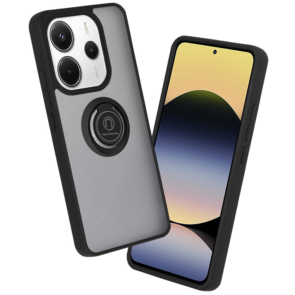 Custodia per Xiaomi Redmi Note 14 4G (Regionale), Techsuit, Glinth, Nera
