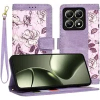 Custodia per Xiaomi 14T, Techsuit, FlipCraft, Viola — 3