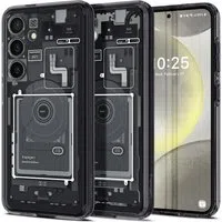Custodia per Samsung Galaxy S24 S921, Spigen, Ultra Hybrid Zero One, Nera Opaca ACS07350 — 3