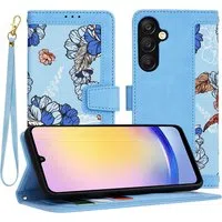 Custodia per Samsung Galaxy A25 A256, Techsuit, FlipCraft, Blu — 3