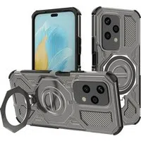 Custodia per Honor 200 Lite, Techsuit, Carbon Shield Pro, Fumo — 3